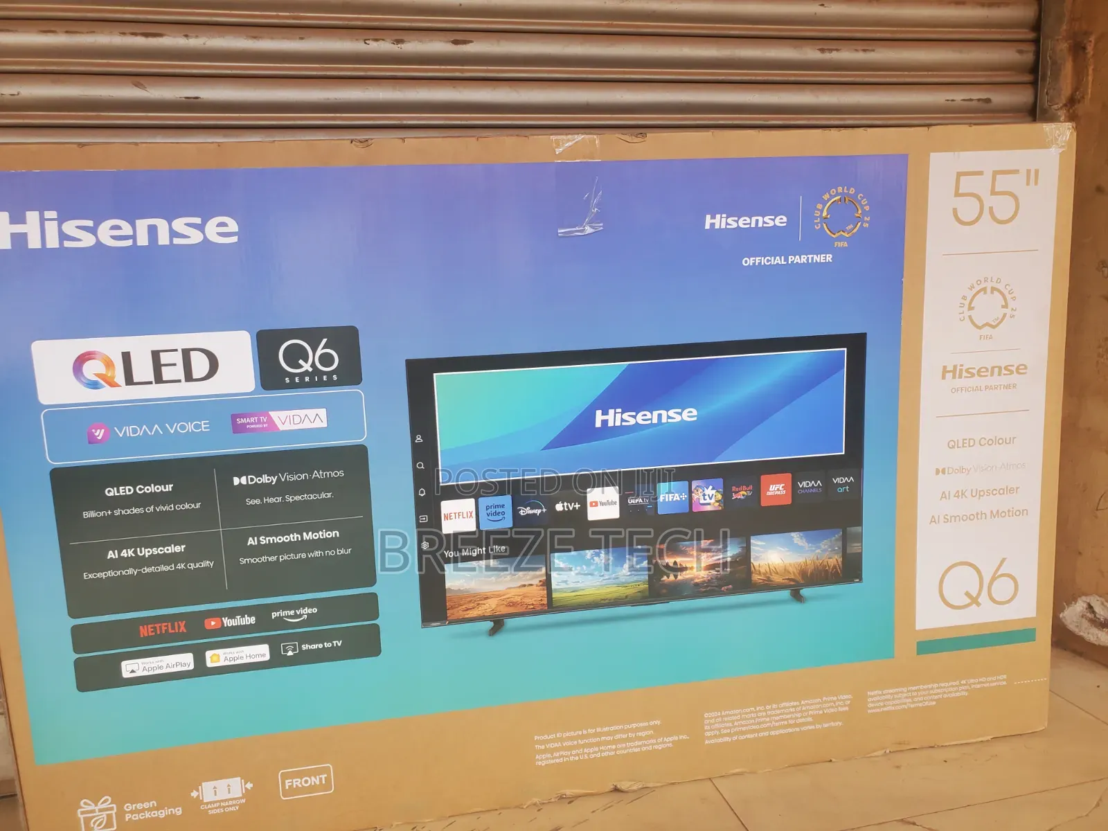 Q6 Hisense Smart 55" Vidda