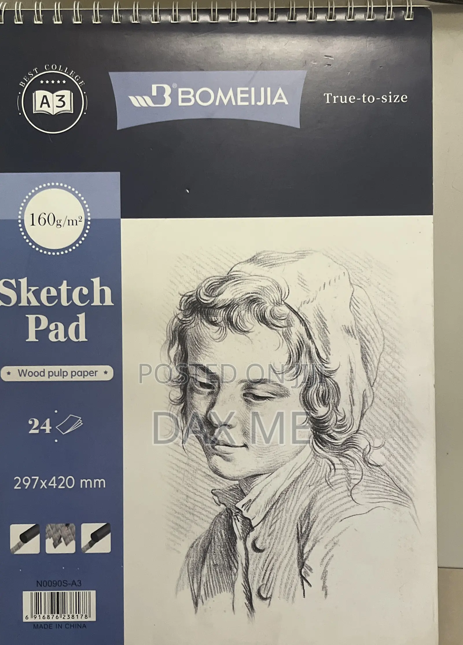 Bomeijia A3 Sketch Pad