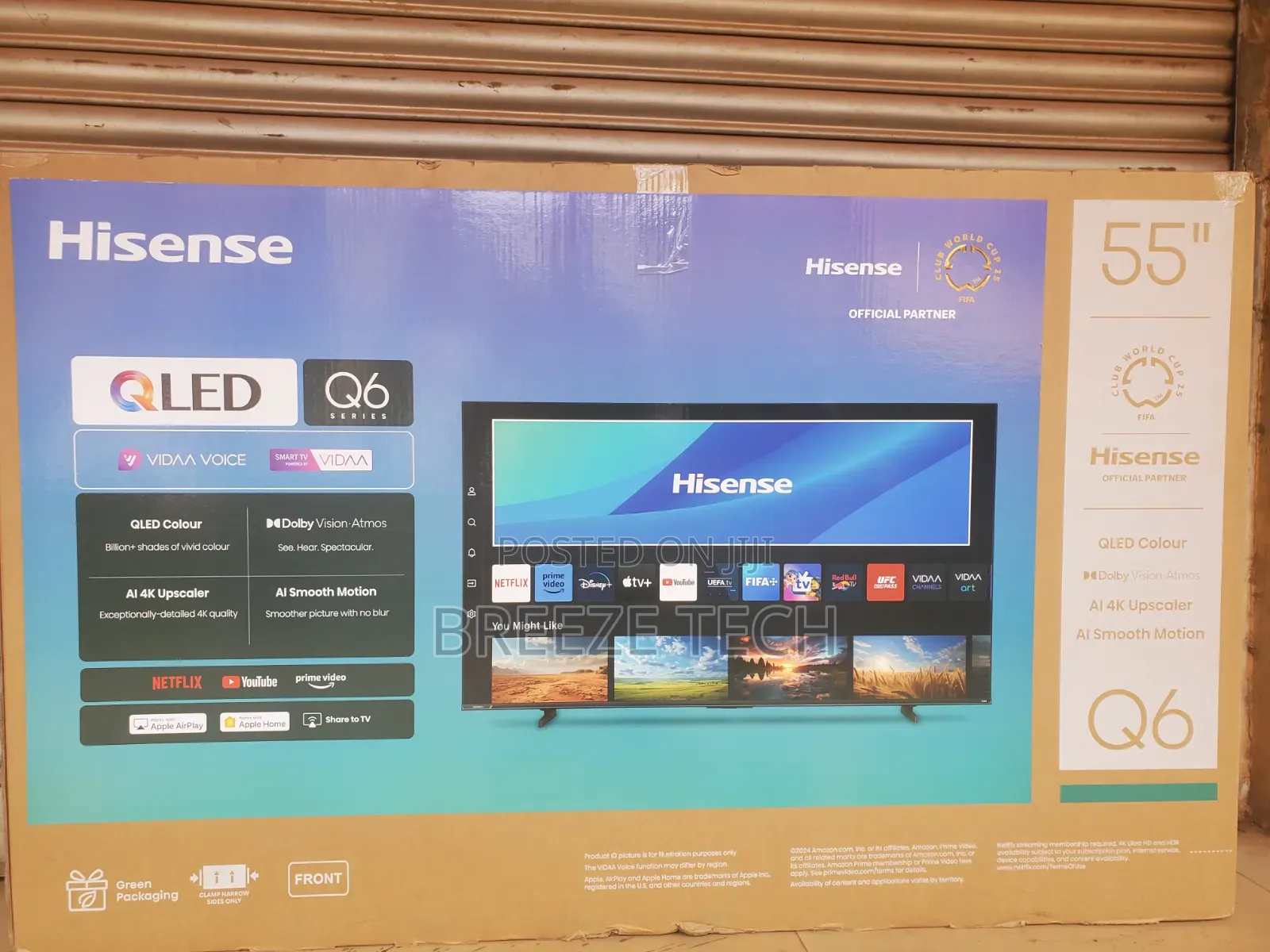Hisense Smart Qled 55" Vidda