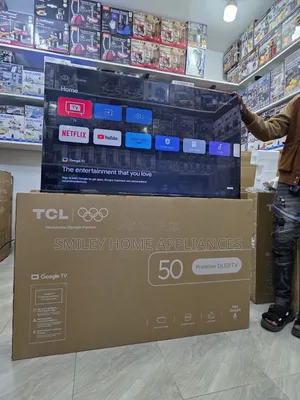 TCL 50p7l Model 50inches Premium Qled4k Android Tv With 3year Warranty