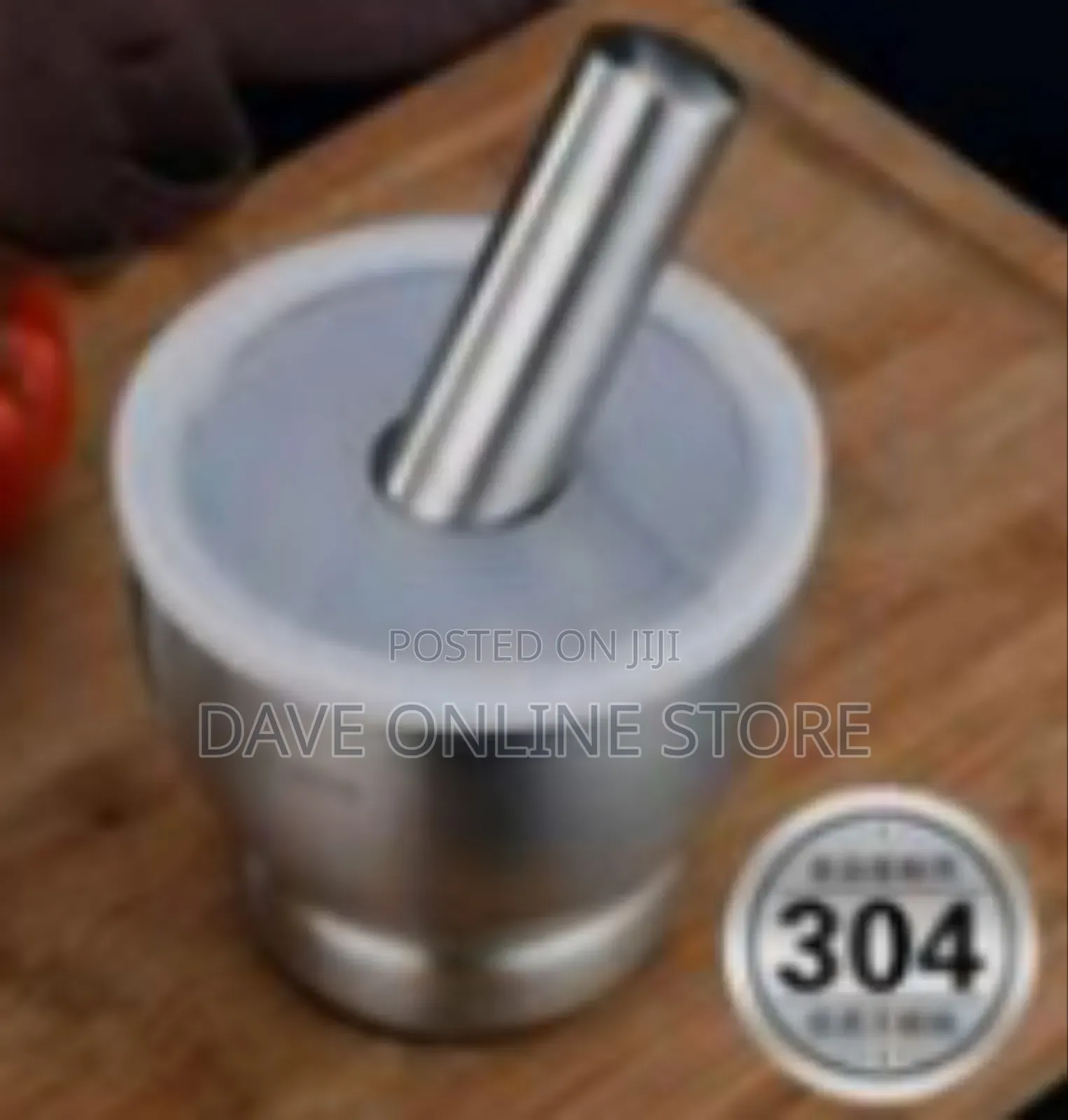 Durable Stainless Steel Mortar and Pestle