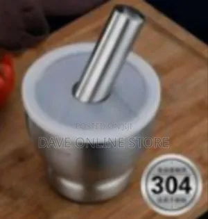 Durable Stainless Steel Mortar and Pestle
