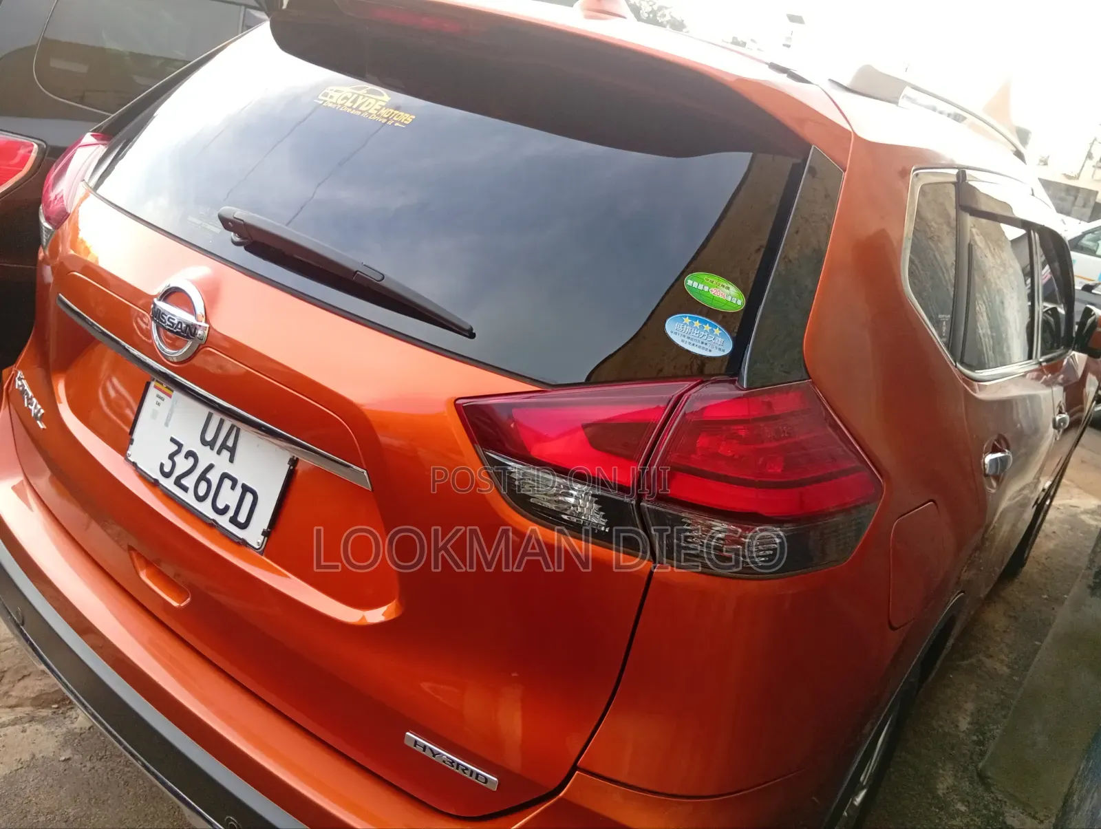 Nissan X-Trail 2017 Orange