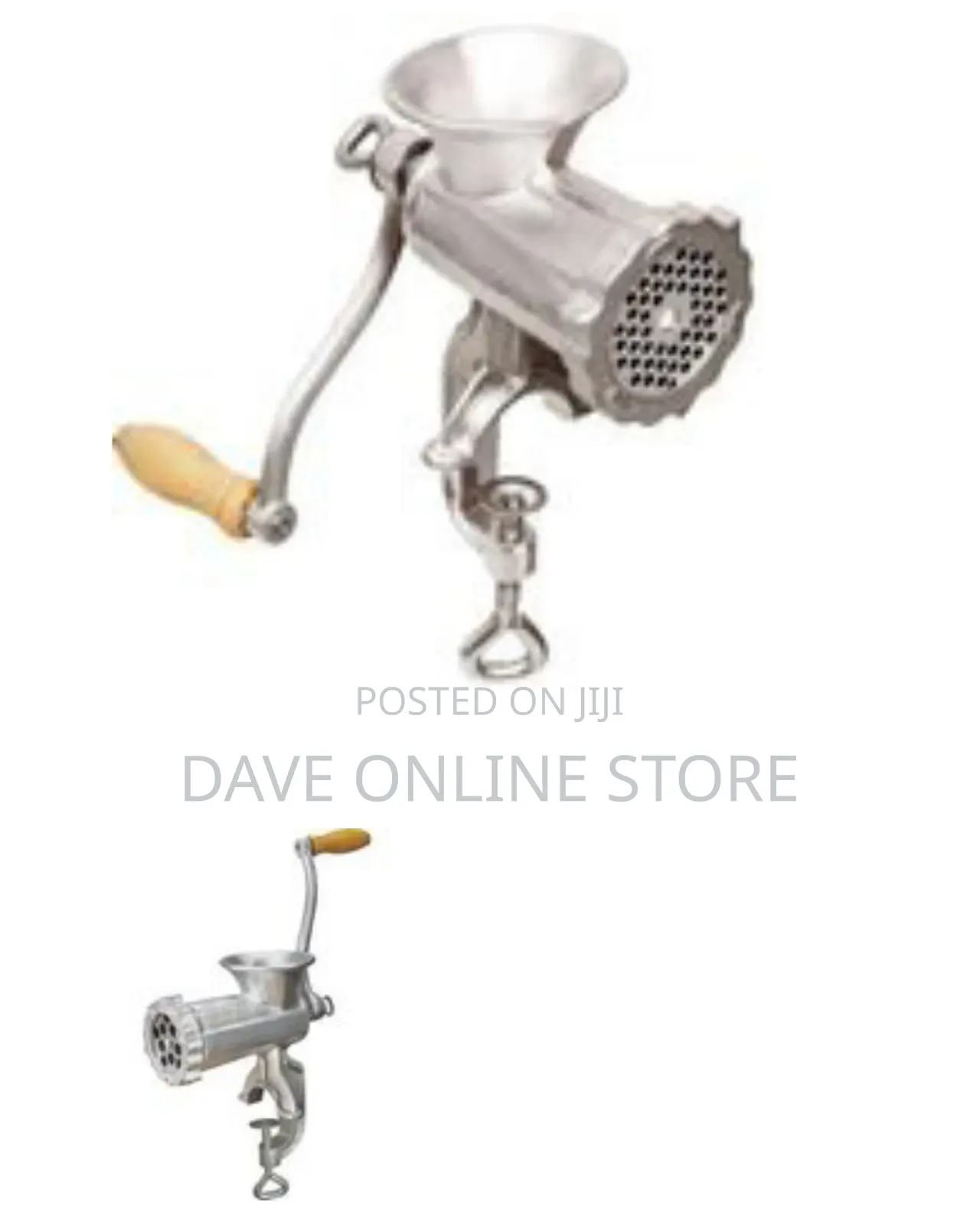 Classic Cast Iron Manual Meat Grinder / Mincer