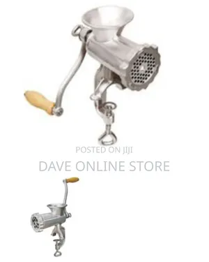 Classic Cast Iron Manual Meat Grinder / Mincer
