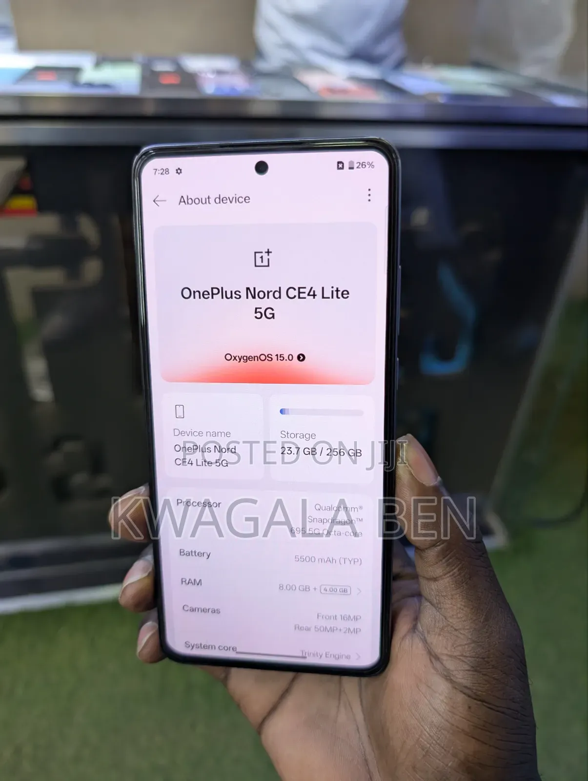 OnePlus Nord CE4 Lite 256 GB Gray