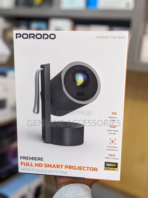 Porodo Premiere Rechargeable Android Smart Projector