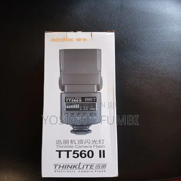 Godox Tt560 Ii Gn38 Universal Flash Speedlite With Trigger