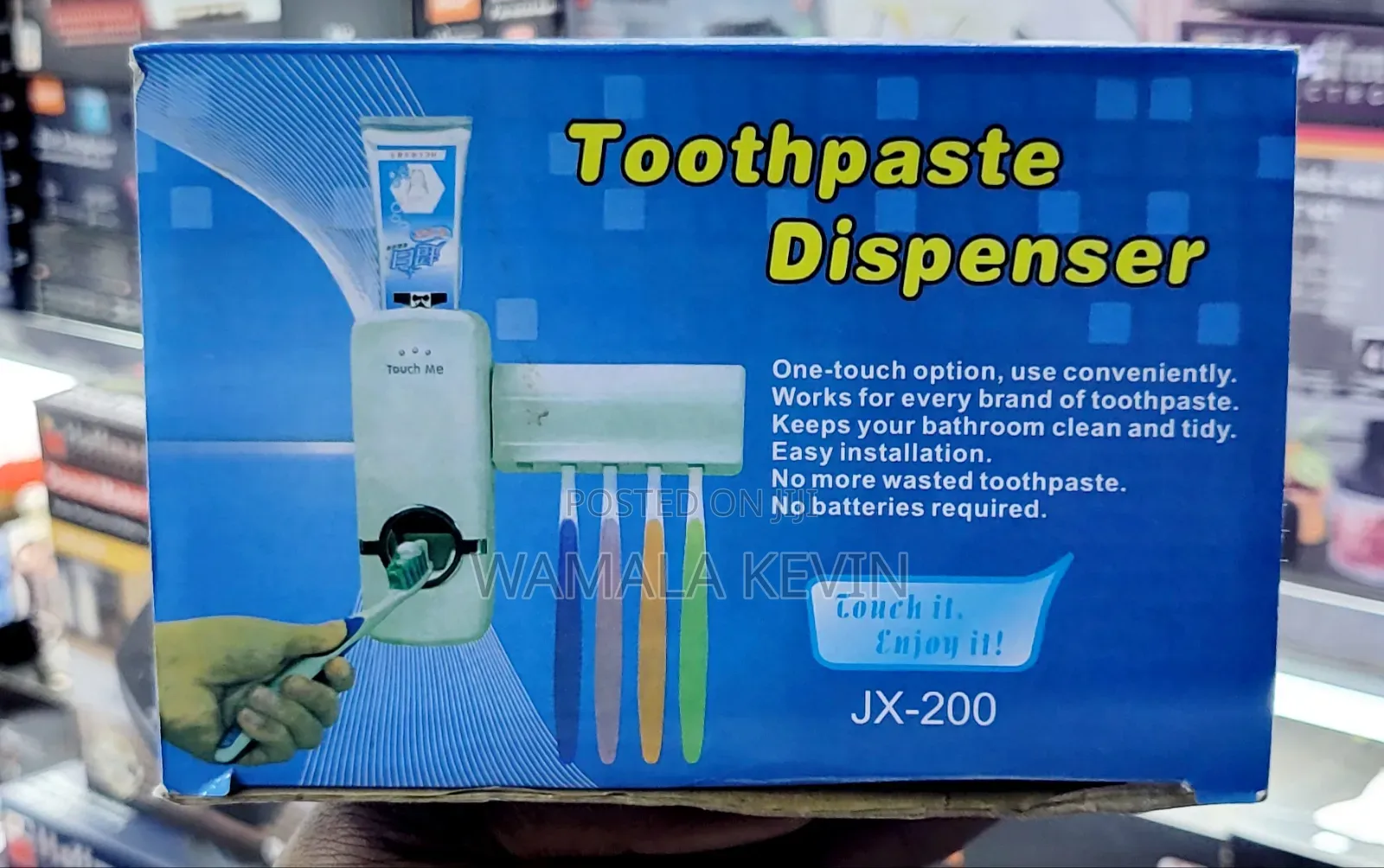 Toothbrush Dispenser