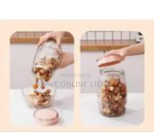 1700ml Kitchen Glass Food Storage Jars