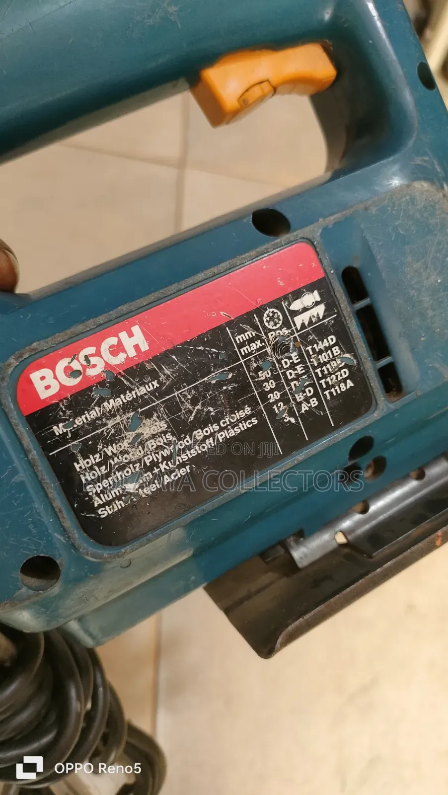 Uk Used Bosch PST 50-E Corded Jigsaw.