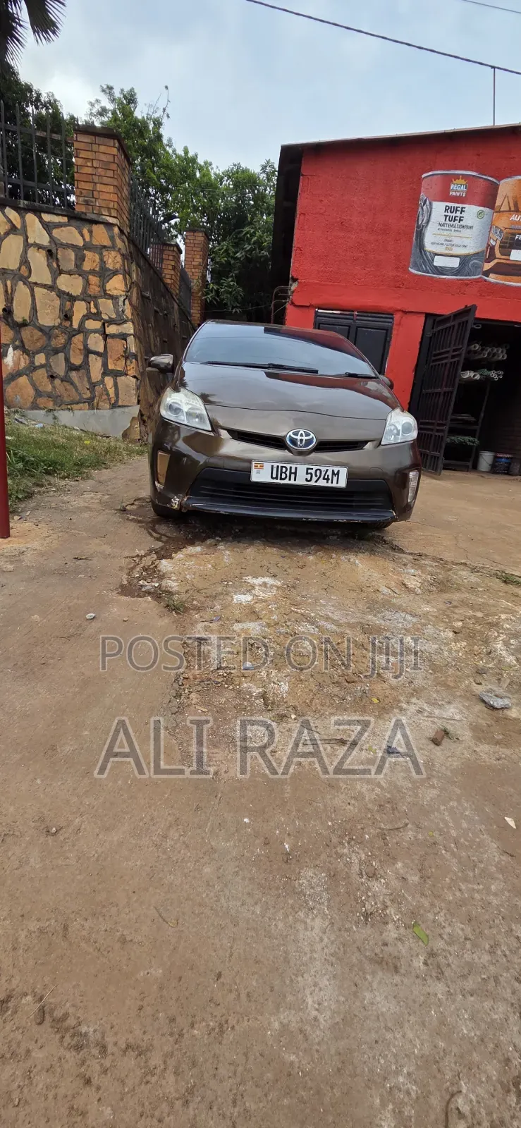 Toyota Prius 2012 Brown