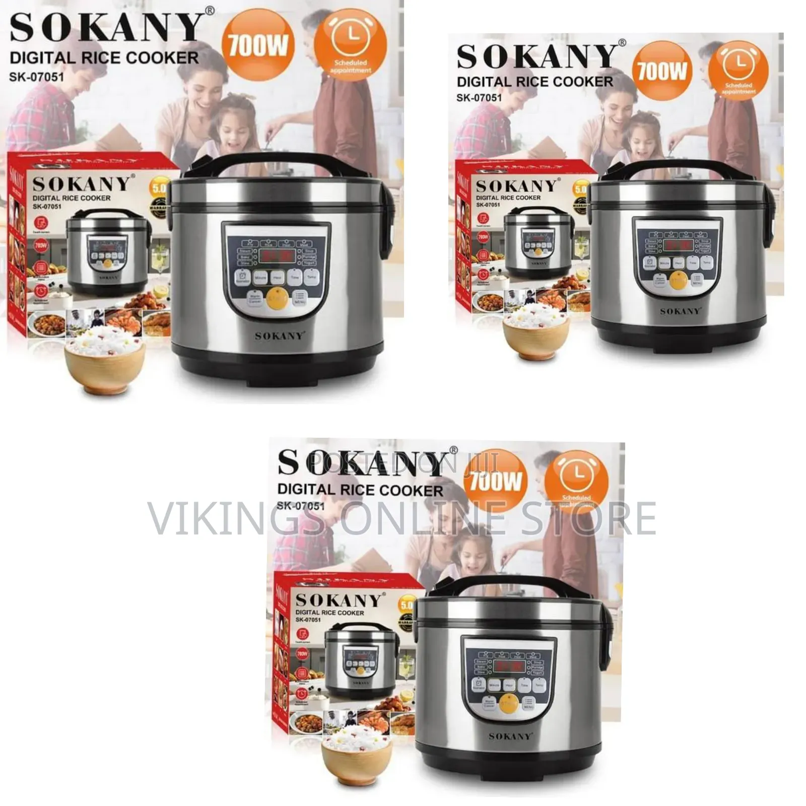 Sokany 5l Micro Computer Controlled Automatic Smart Electric Digital