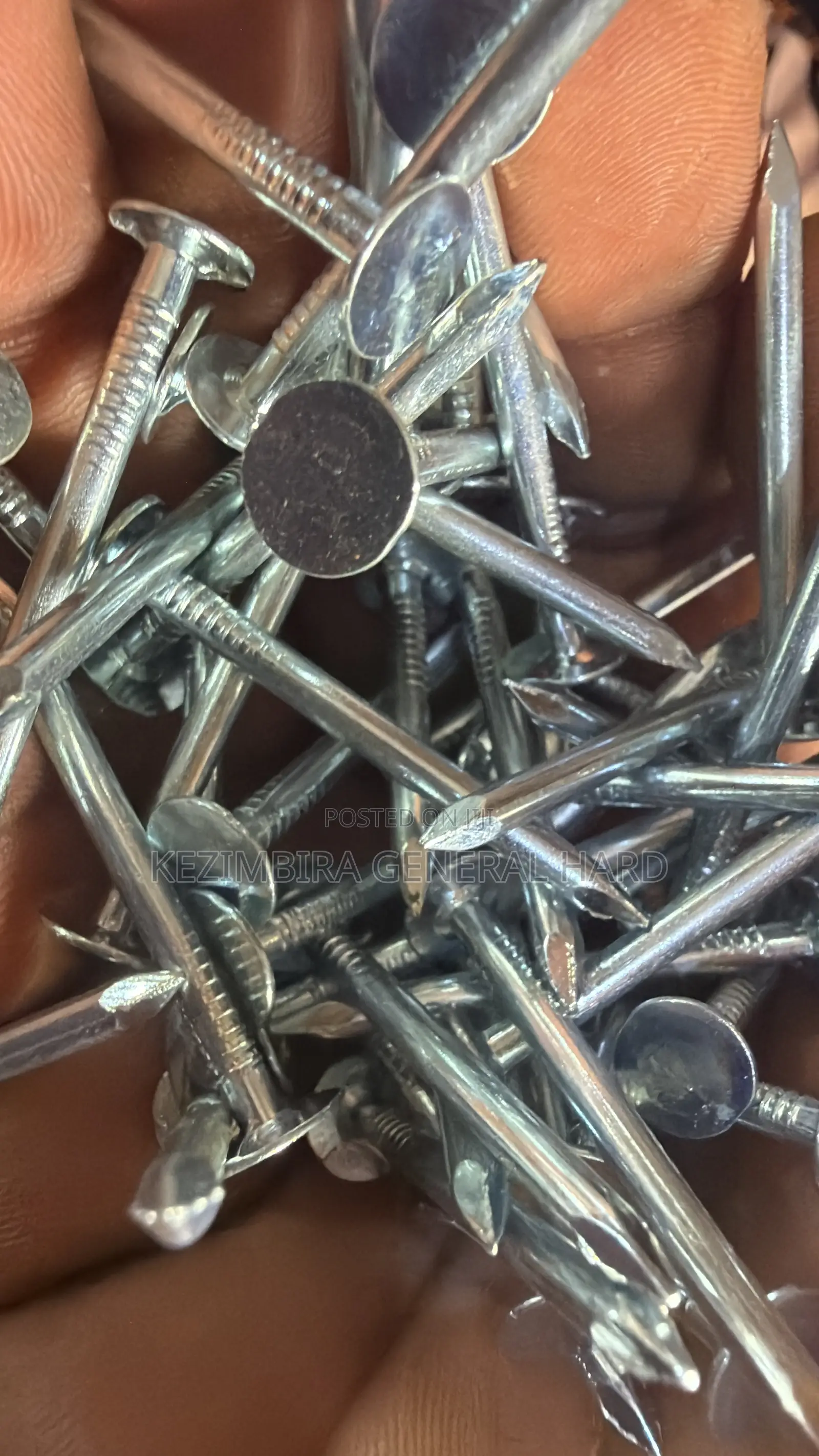 Silver Nails For Ceiling