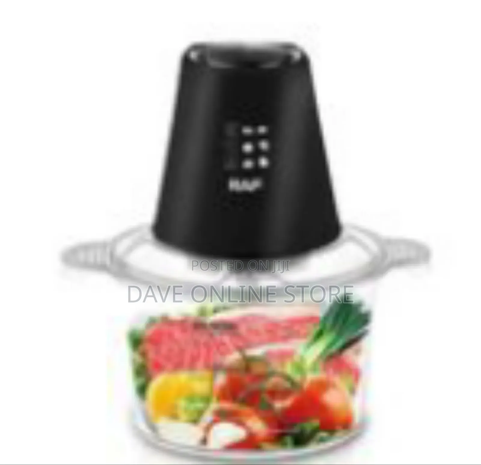 Raf R.7011 High-Speed Electric Food Processor and Chopper, 2 Litre