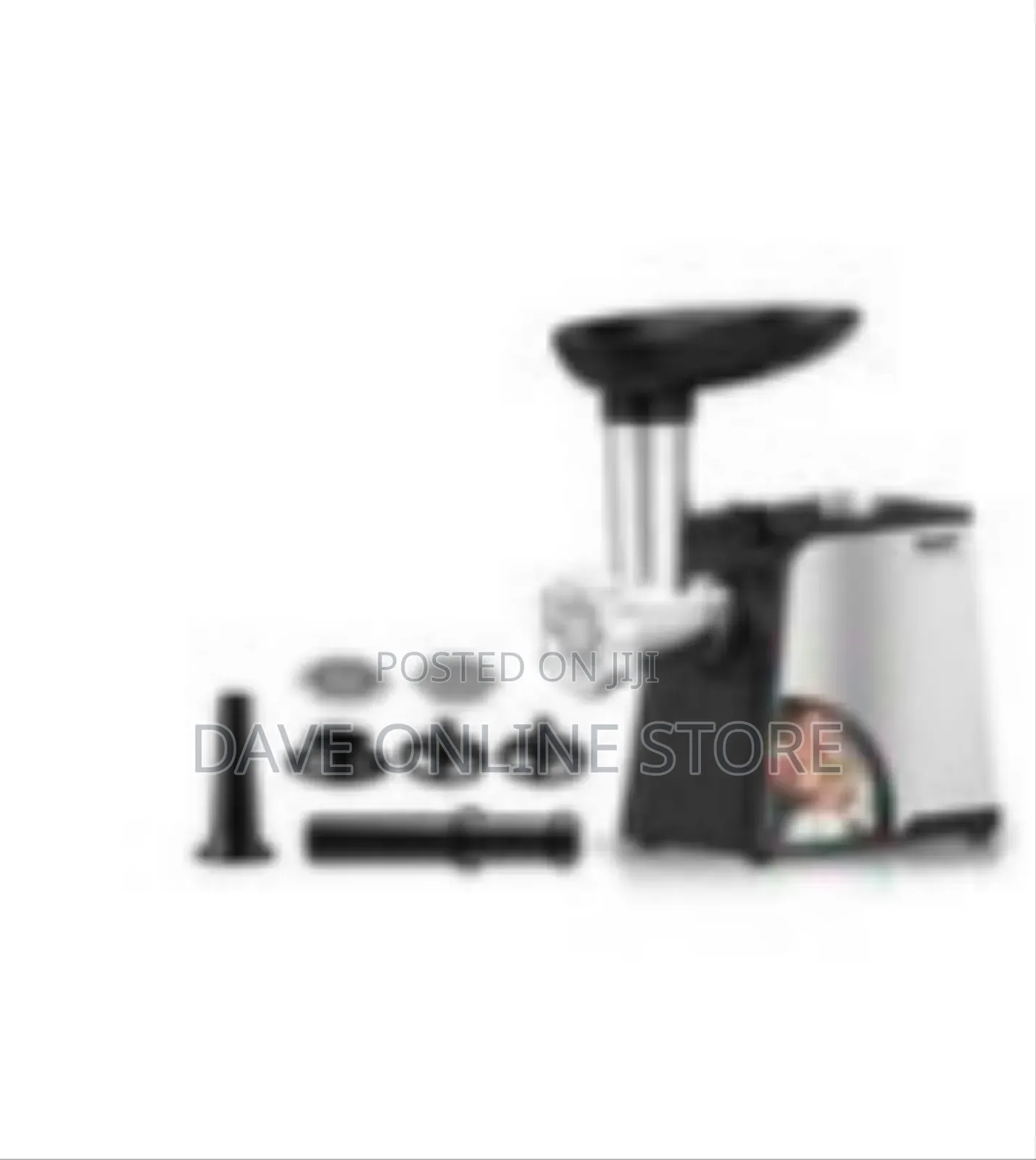Raf Powerful Electric Meat Grinder With Sausage Attachments