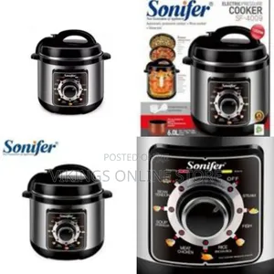 Sonifer Automatic 6l Multifunction High Power Stainless Steel Electric