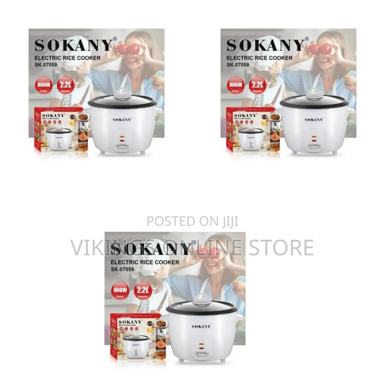 Sokany 2.2 L 700w Electric Automatic Rice Cooker Rice Steamer
