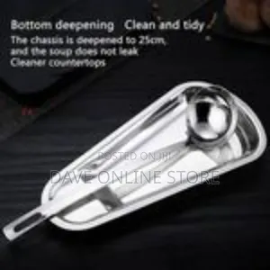 Stainless Steel Hot Pot Utensil Drip Tray Set