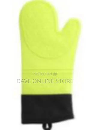 Heat-Resistant Silicone Oven Mitt