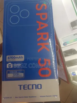 New Tecno Spark 50 128 GB Black