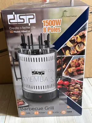 DSP Kb4010 Vertical Smokeless Electric Barbecue Grill (1500w)