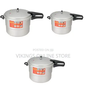 28cm 11l Aluminum Pressure Cooker With Steamer - Silver