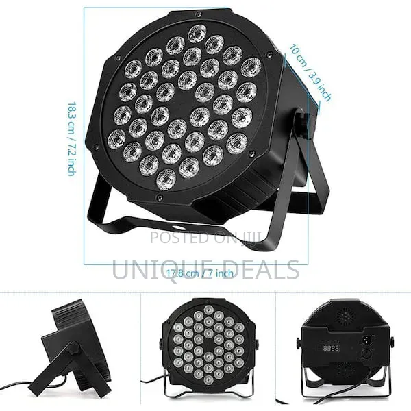 36 Flat Par Dj Stage Light RGB Led