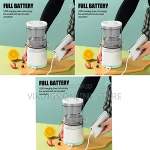 Portable Electric Citrus Juicer Rechargeable Hands-Free Orange Juicer