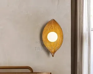 Contemporary Nordic Leaf Light Wall Sconce