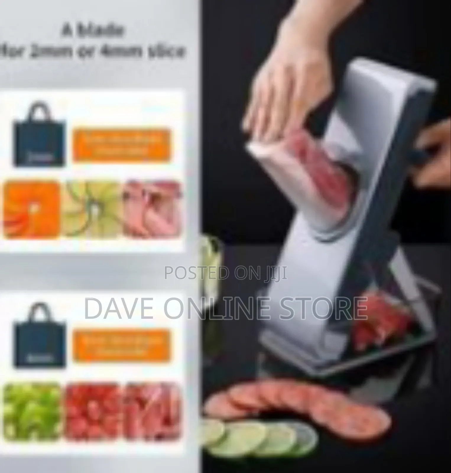 Versatile Upright Vegetable Slicer and Mandoline Chopper