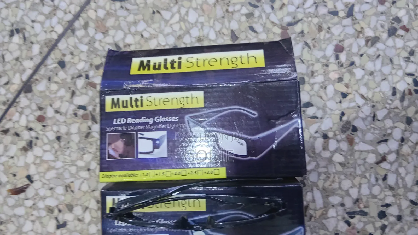 Multi Strength Led Reading Glasses With Dual Lights