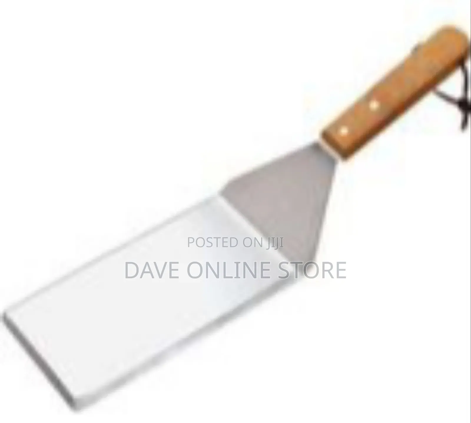 Stainless Steel Cooking Spatula With Wooden Handle