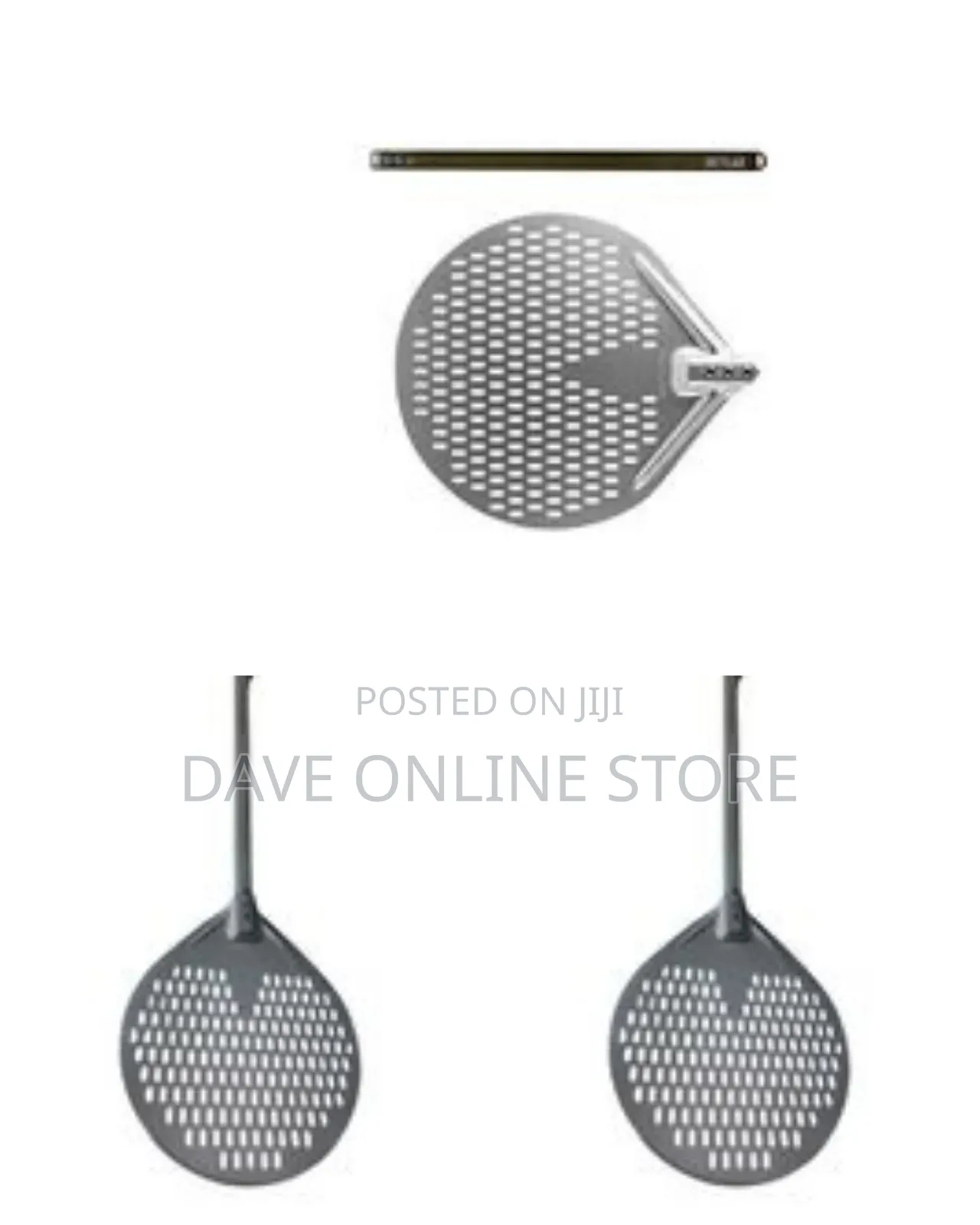 Professional Perforated Pizza Peel With Long Handle