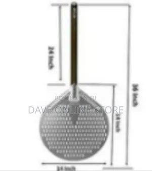 Professional Perforated Pizza Peel With Long Handle