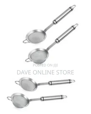 Set Of 2 Stainless Steel Fine Mesh