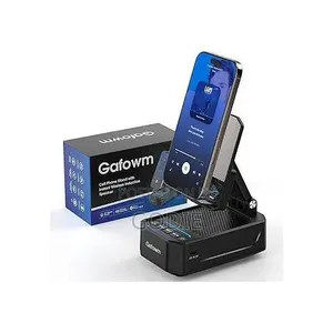 Cell Phone Stand With Instant Wireless Induction Bluetooth Speaker.