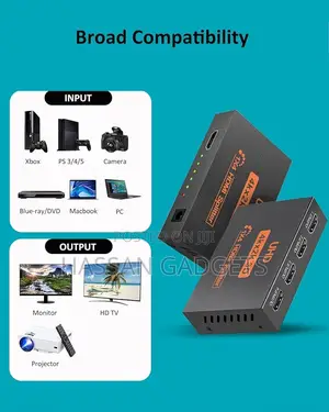 Hdmi Splitter 1 in 4 Out, Splitter