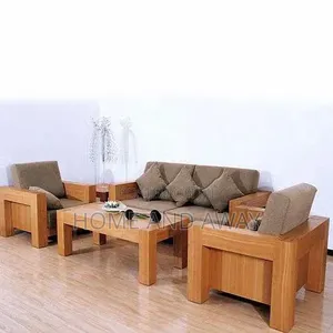 5 Seaters Wooden Box Sofa Chairs in Any Colour