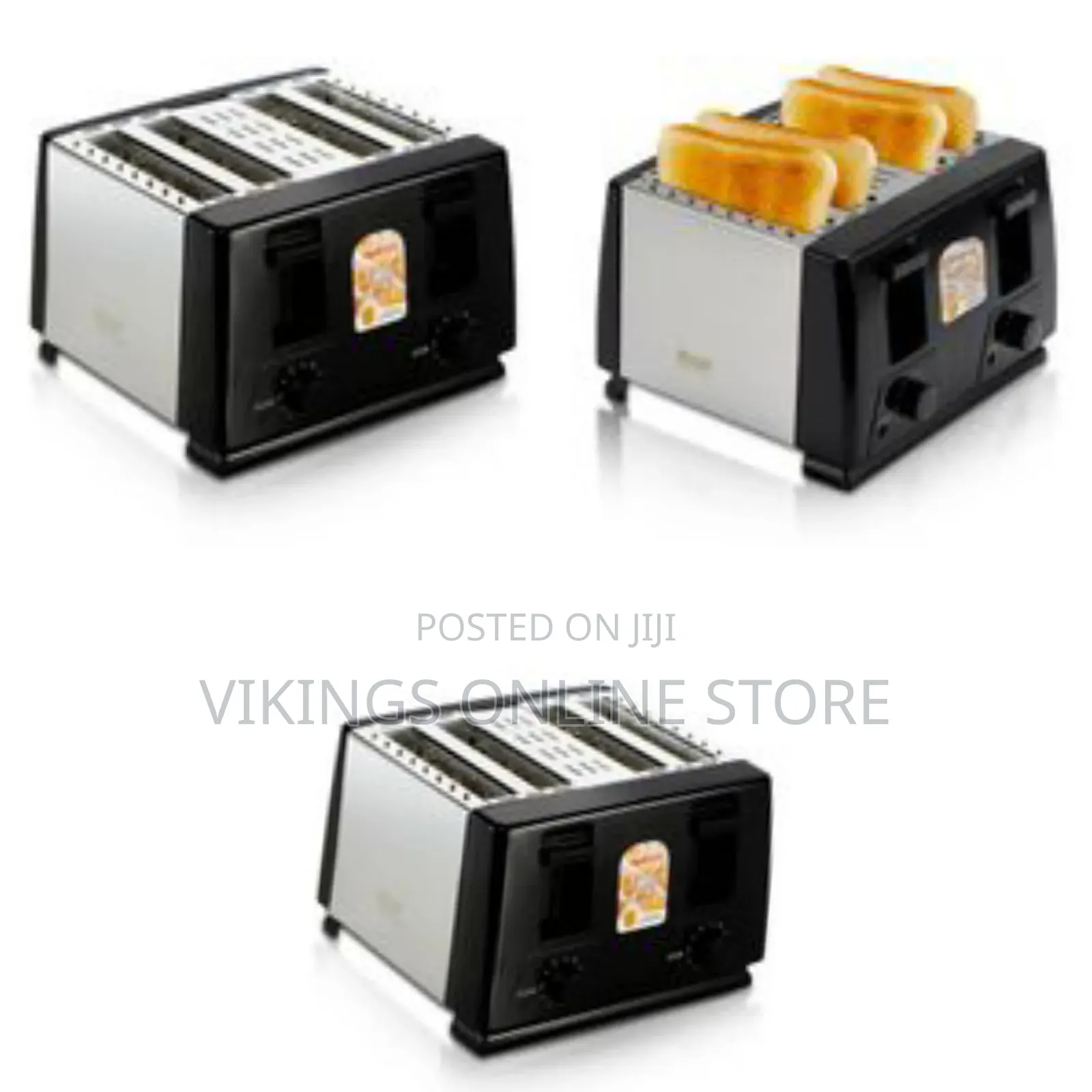 Raf Fast Breakfast 4 Slice Electric Breakfast Maker High Quality 1300w