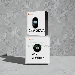 2kva 24v Hybrid and 2.56kwh Lithium Ion Battery Backup System JSGSG