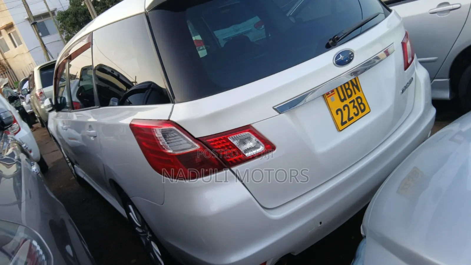 Subaru Exiga 2012 White