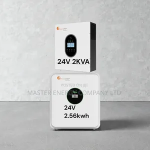 2kva 24v Hybrid and 2.56kwh Lithium Ion Battery Backup System NZHHSS