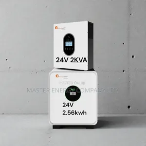 2kva 24v Hybrid and 2.56kwh Lithium Ion Battery Backup System NSHSH