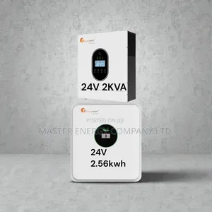 2kva 24v Hybrid and 2.56kwh Lithium Ion Battery Backup System NDBDH
