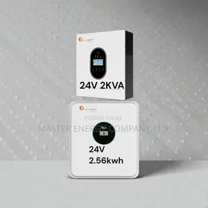 2kva 24v Hybrid and 2.56kwh Lithium Ion Battery Backup System NDHSG