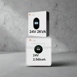 2kva 24v Hybrid and 2.56kwh Lithium Ion Battery Backup System NSBSG