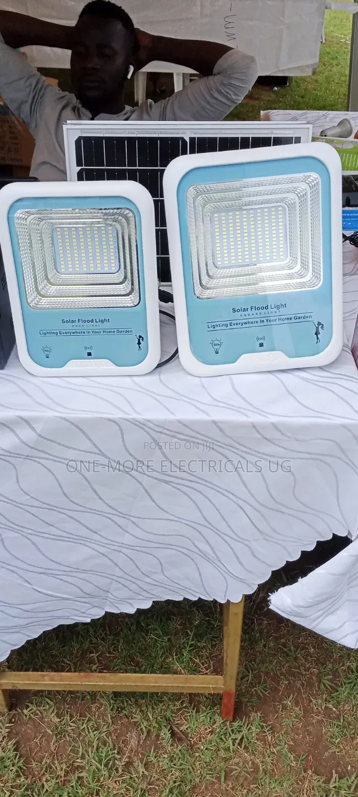 Solar Compound Lights 200w Complete Set