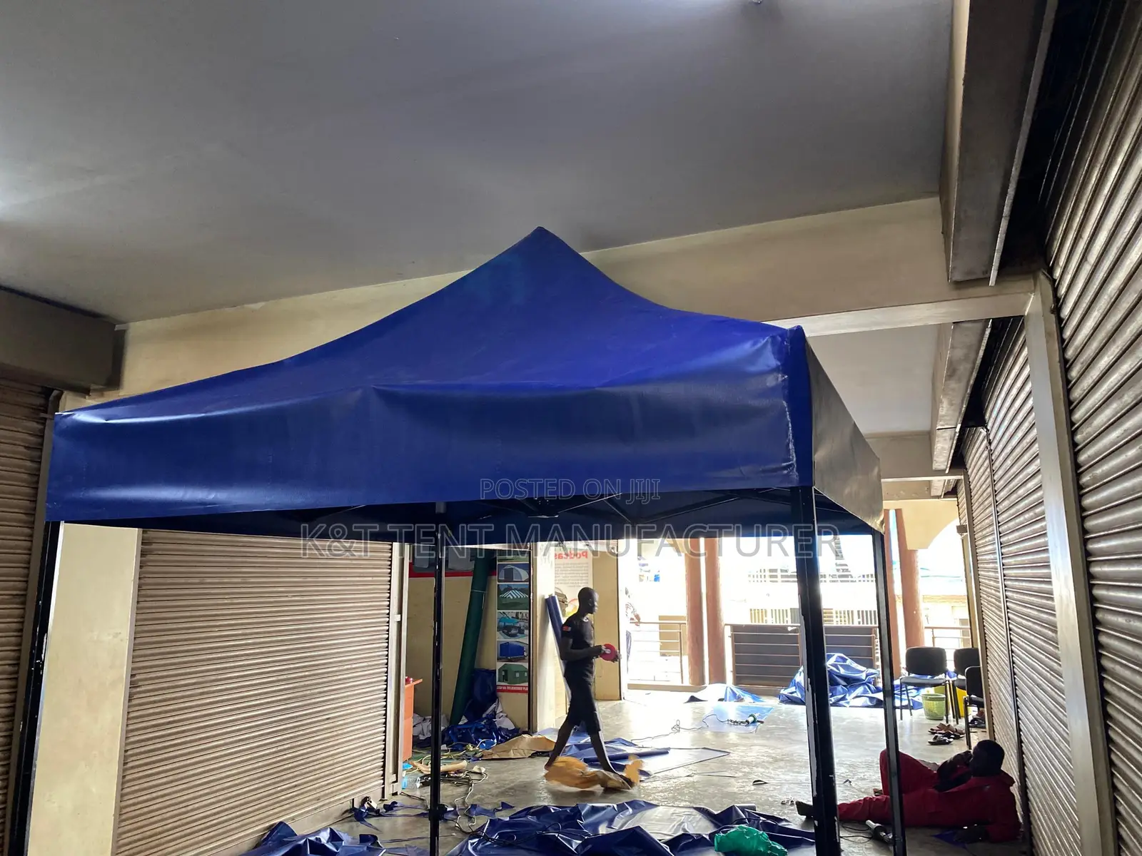 2x2meters In Blue Colour