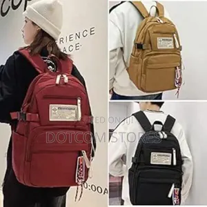 Hualibao Unisex Large-Capacity College Backpack,